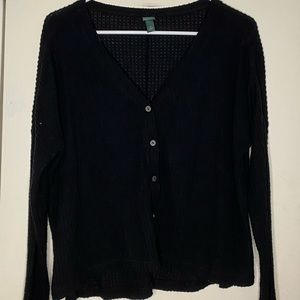button down sweater from Target